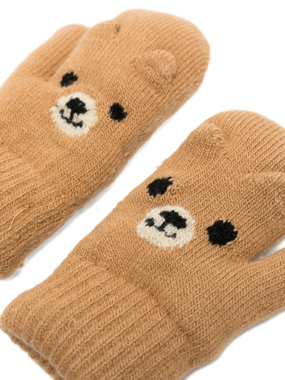 Molo Wanten met beerprint Bruin