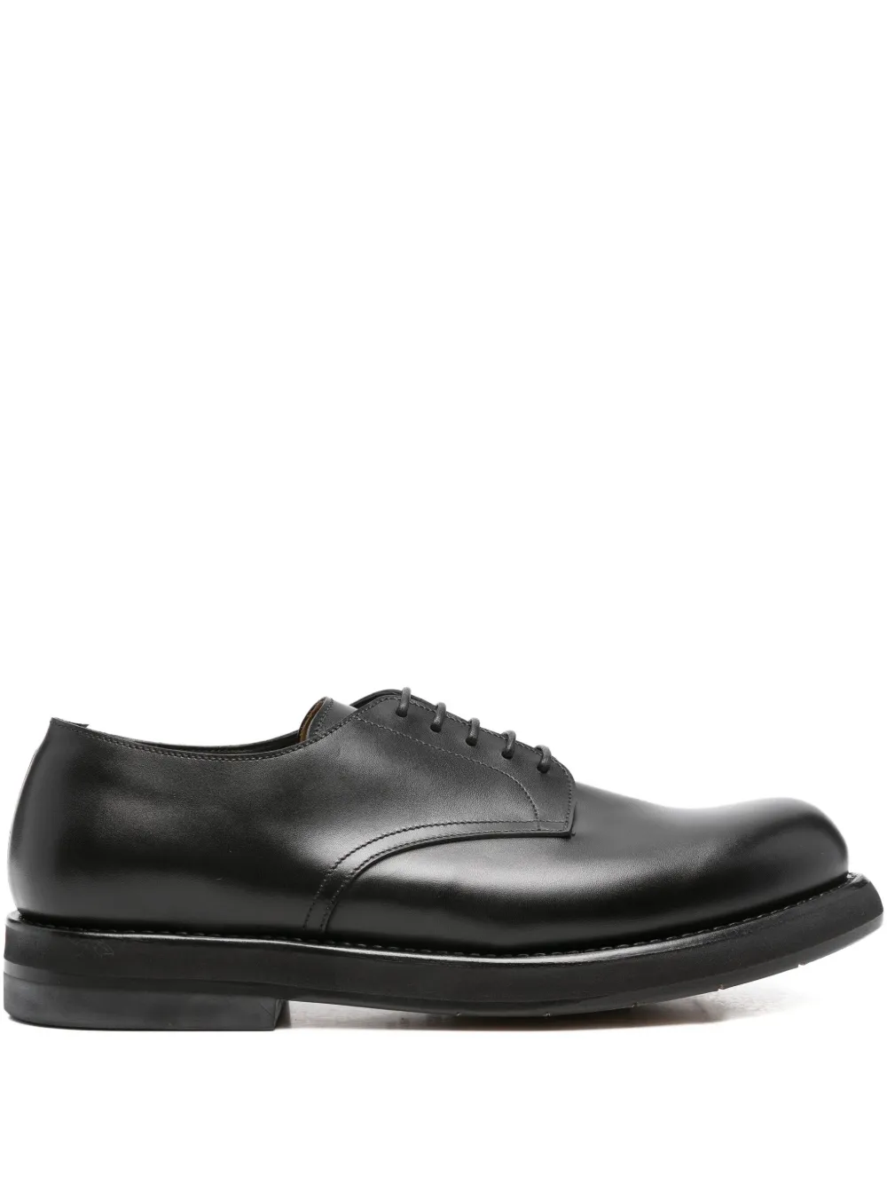 Premiata lace-up derby shoes Black