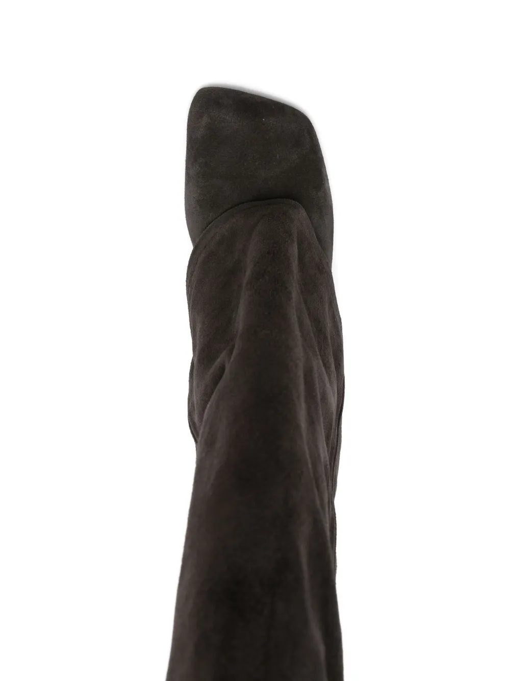 Ash square-toe side-zip suede boots Bruin