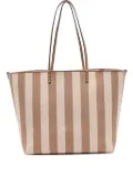 FENDI large striped tote bag - Neutrals