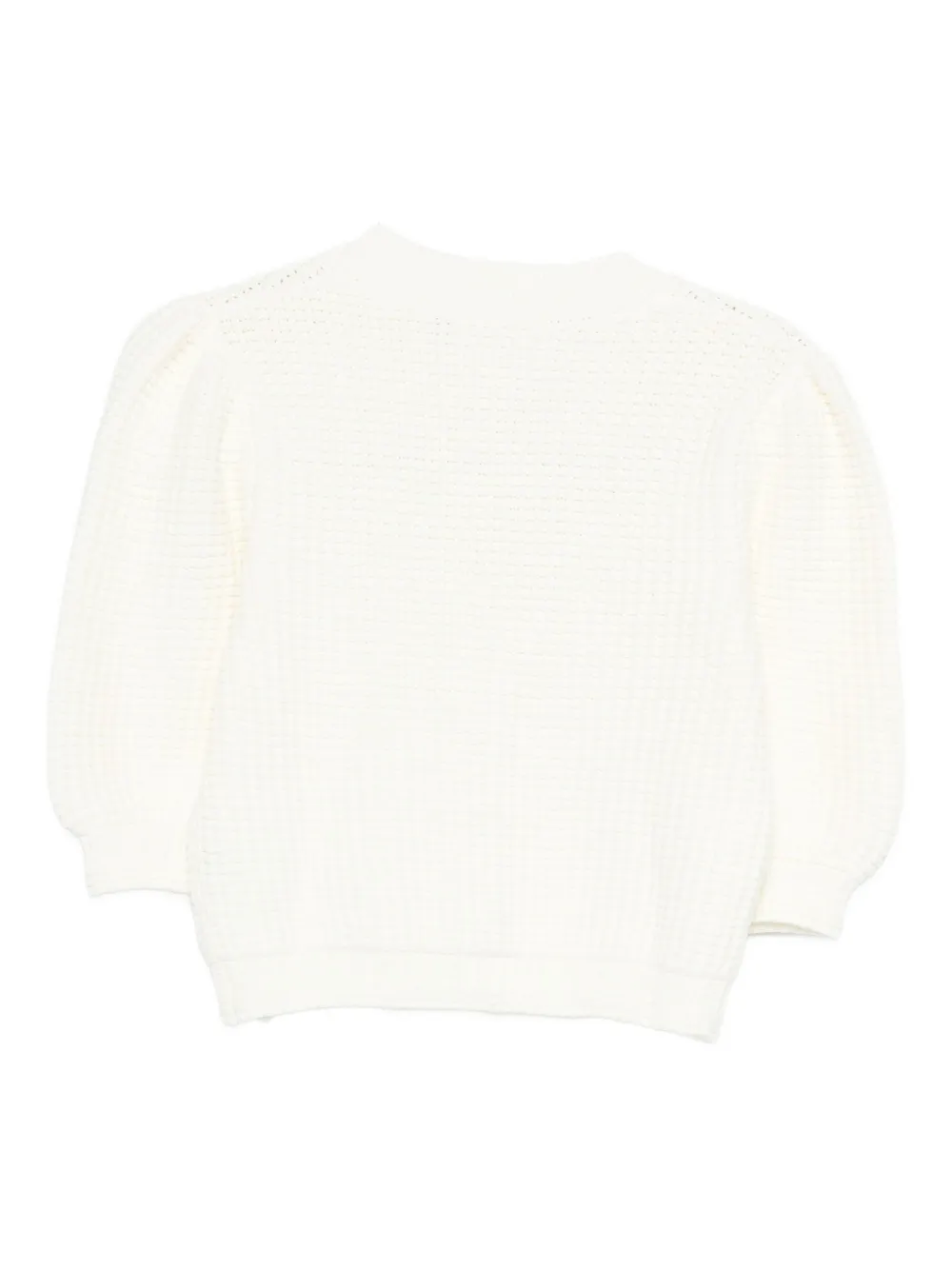 Ba&sh Buttoned Cardigan In White