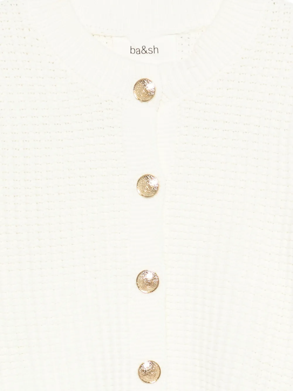 Ba&Sh Vest met knopen Wit