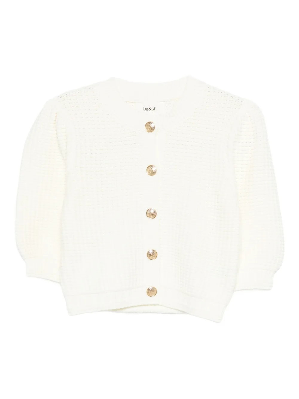Ba&Sh buttoned cardigan | White | Image 1