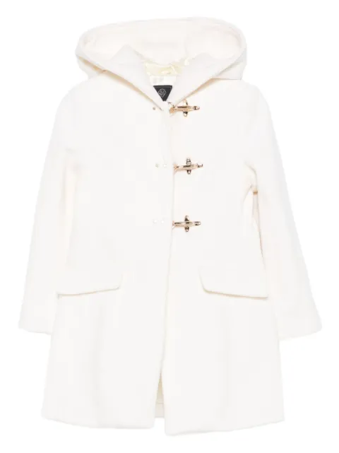 Fay Kids hooded toggle coat