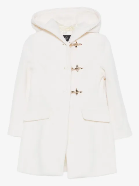 Fay Kids hooded toggle coat