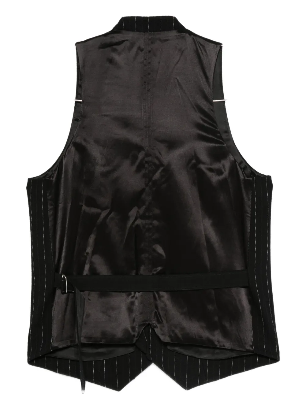 Isabel Marant Weste Mit Nadelstreifen In Black