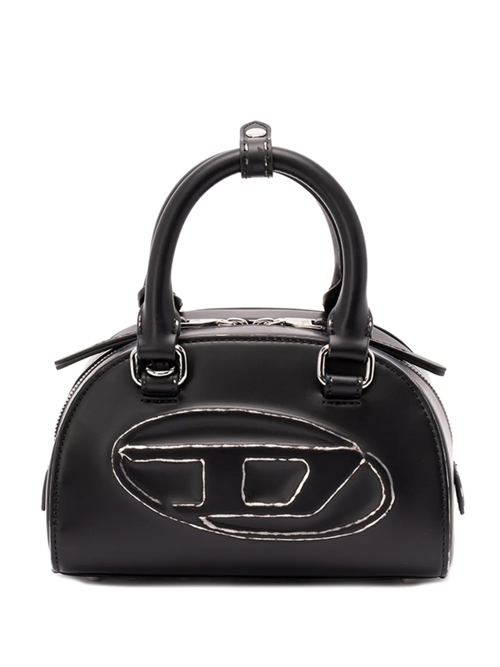 Diesel Dome サッチェルバッグ - ブラック Diesel Dome サッチェルバッグ - ブラック