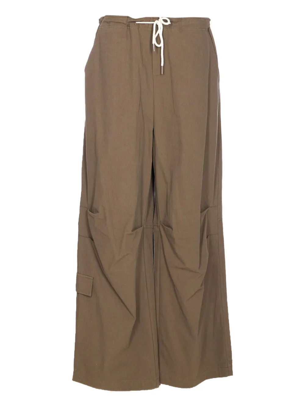 Ele drawstring-fastening trousers | Brown | Image 1