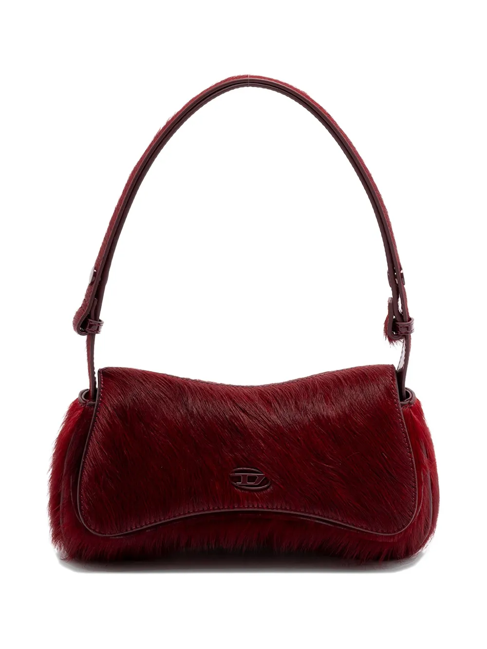 Diesel Play calf-leather clutch | Red | Image 1
