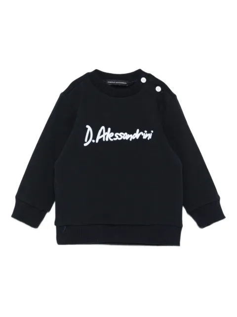 Daniele Alessandrini Kids logo-print sweatshirt