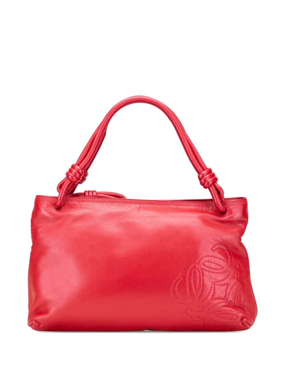 Loewe Pre-Owned 2007 アナグラム ナッパ ハンドバッグ - レッド Loewe Pre-Owned 2007 アナグラム ナッパ ハンドバッグ - レッド