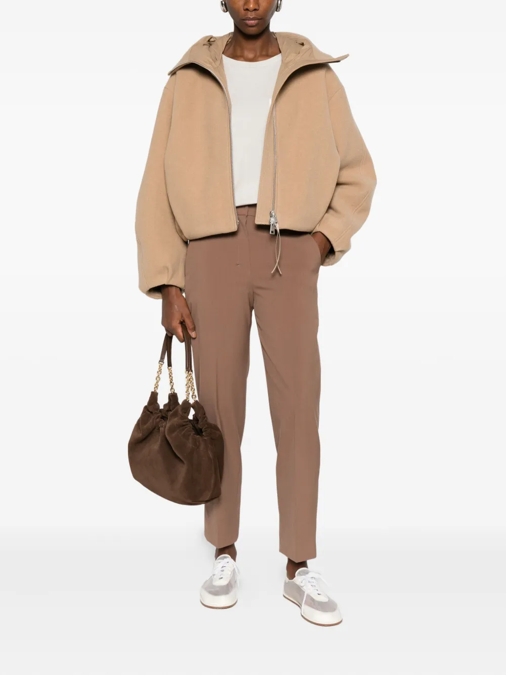 'S Max Mara Straight broek - Bruin