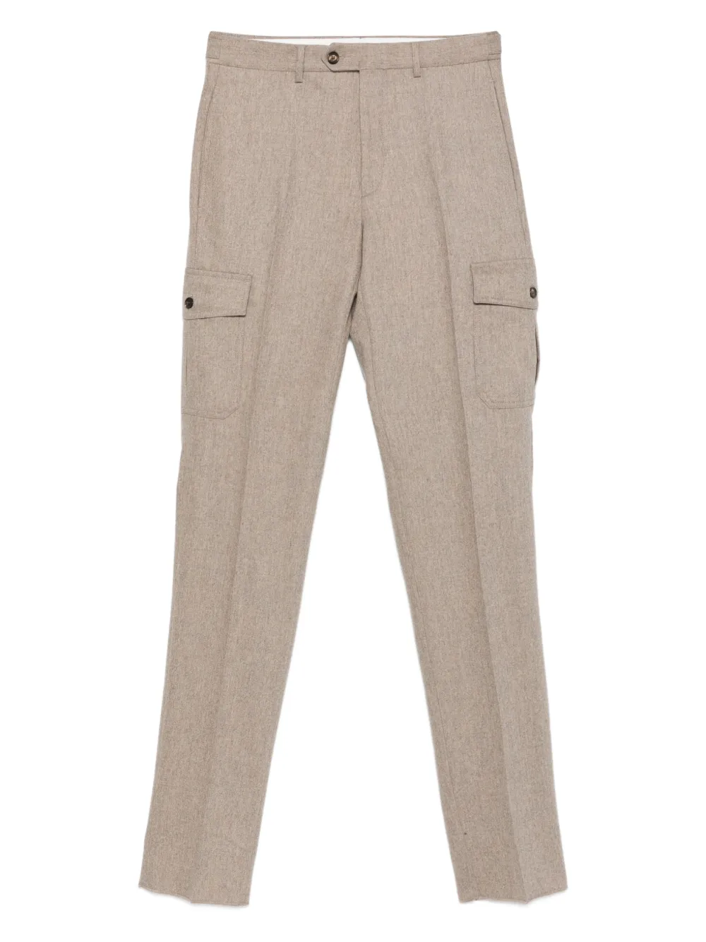 Incotex Cargo-pocket Trousers In Neutral