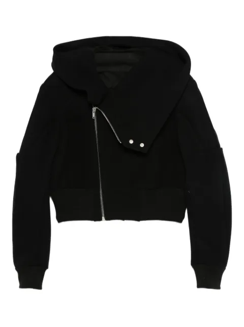 Rick Owens hooded zip-up jacket