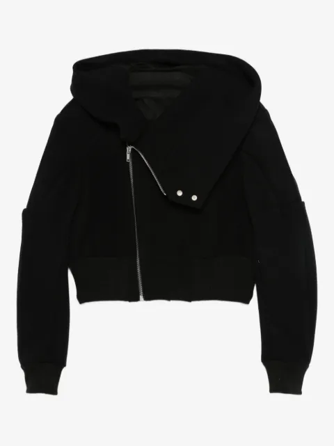 Rick Owens hooded zip-up jacket