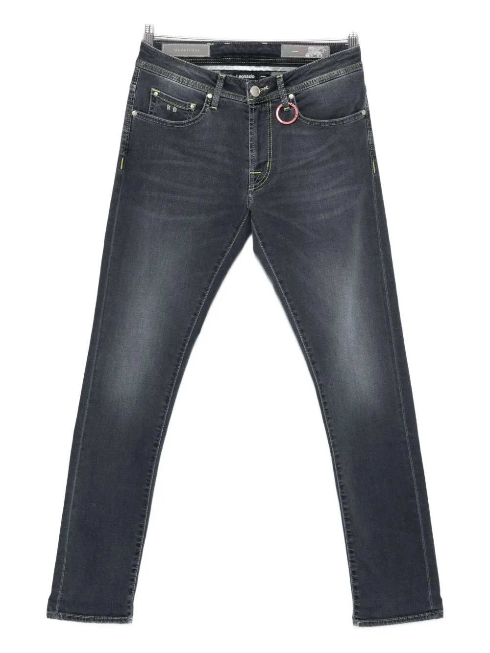 Sartoria Tramarossa Jeans con design a cinque tasche - Grigio