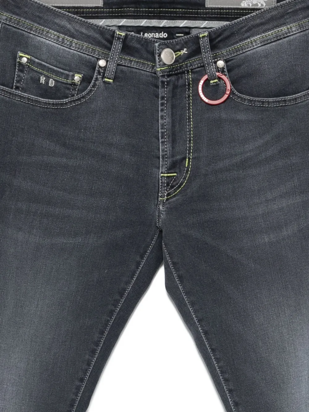 Sartoria Tramarossa Jeans met vijf zakken Grijs