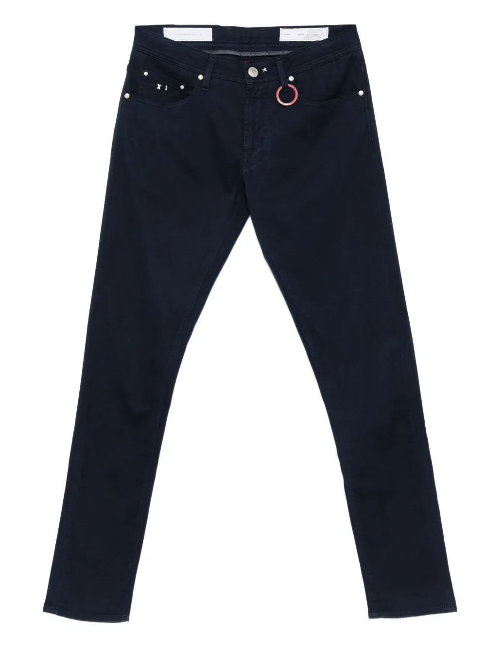 Sartoria Tramarossa ring-detail trousers | Blue | Image 1