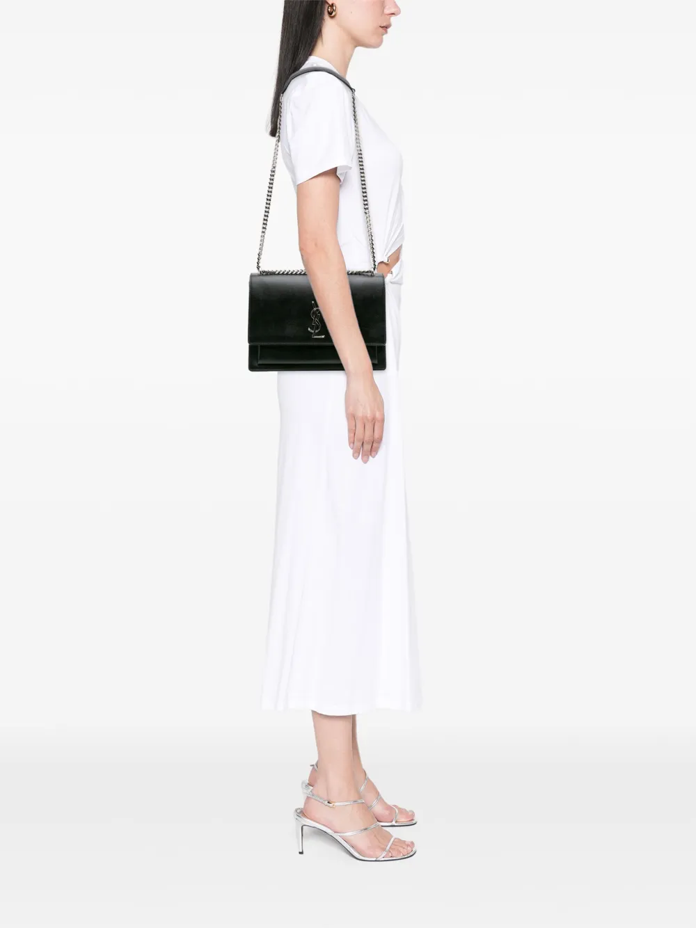 Saint Laurent Pre-Owned 2017 Large Leather Monogram Sunset crossbody bag | Pre-Owned | Image 2