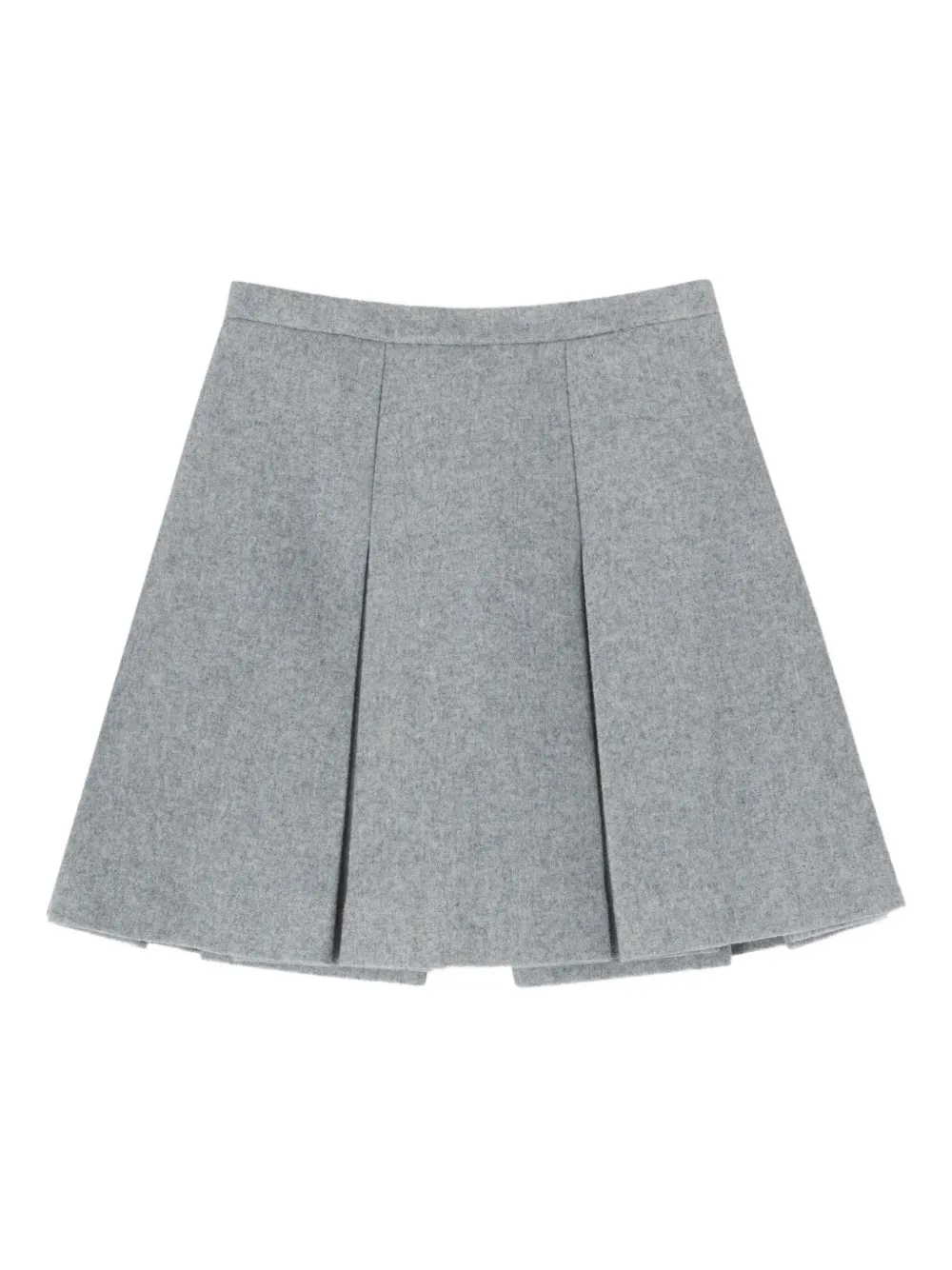 Ermanno Scervino pleated mini skirt - グレー Ermanno Scervino pleated mini skirt - グレー