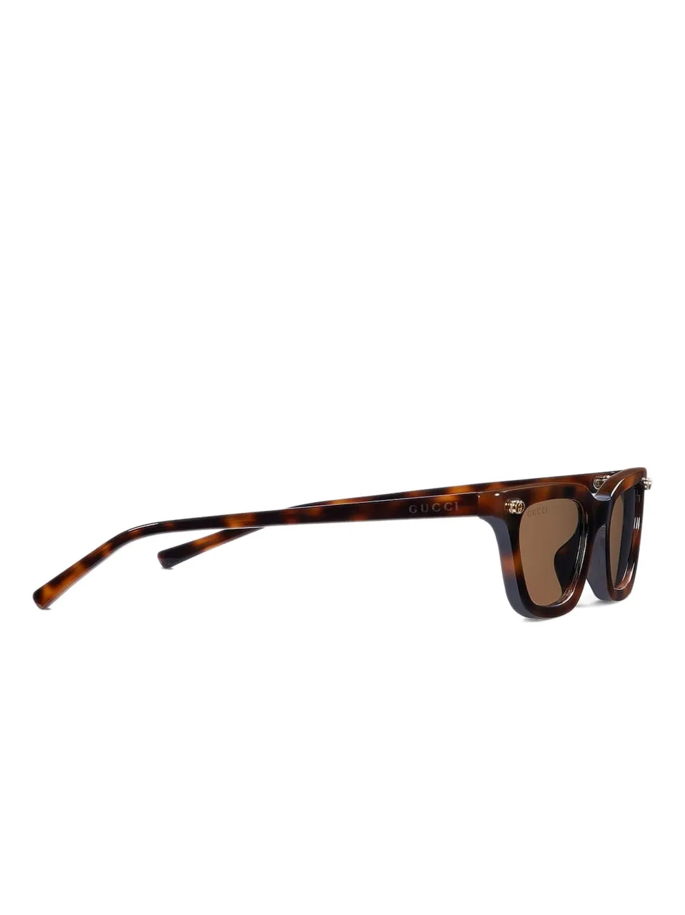 Gucci Zonnebril met cat-eye montuur - Bruin