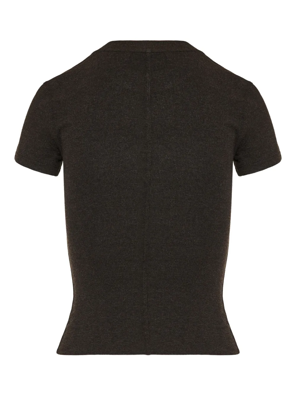 Frame Rib Baby T-shirt In Black