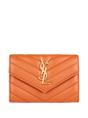 Saint Laurent 三つ折り財布 Saint Laurent モノグラム 三つ折り財布 通販 - FARFETCH