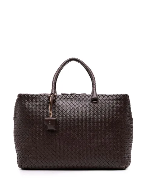Bottega Veneta Pre-Owned 2011 Large Nappa Intrecciato Brick tote bag