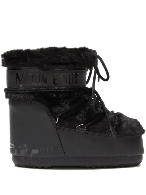 Moon Boot fur lace-up boot