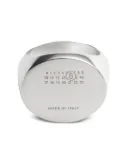 MM6 Maison Margiela number-plaque signet ring - Silver