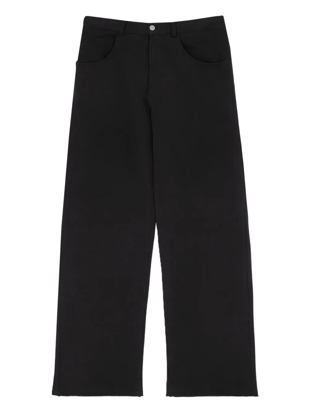 MM6 Maison Margiela ポケットディテール パンツ - ブラック MM6 Maison Margiela ポケットディテール パンツ - ブラック