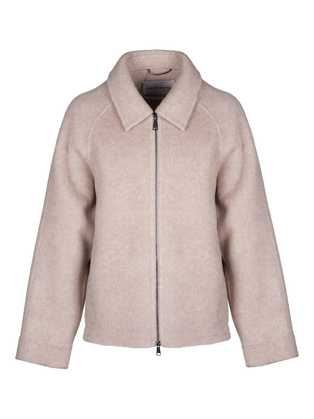 Amaranto Zip Jacket In Pink