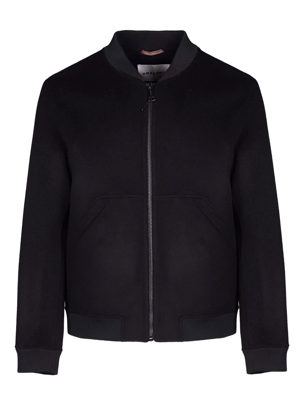 AMARÁNTO zip-up bomber jacket | Black | Image 1