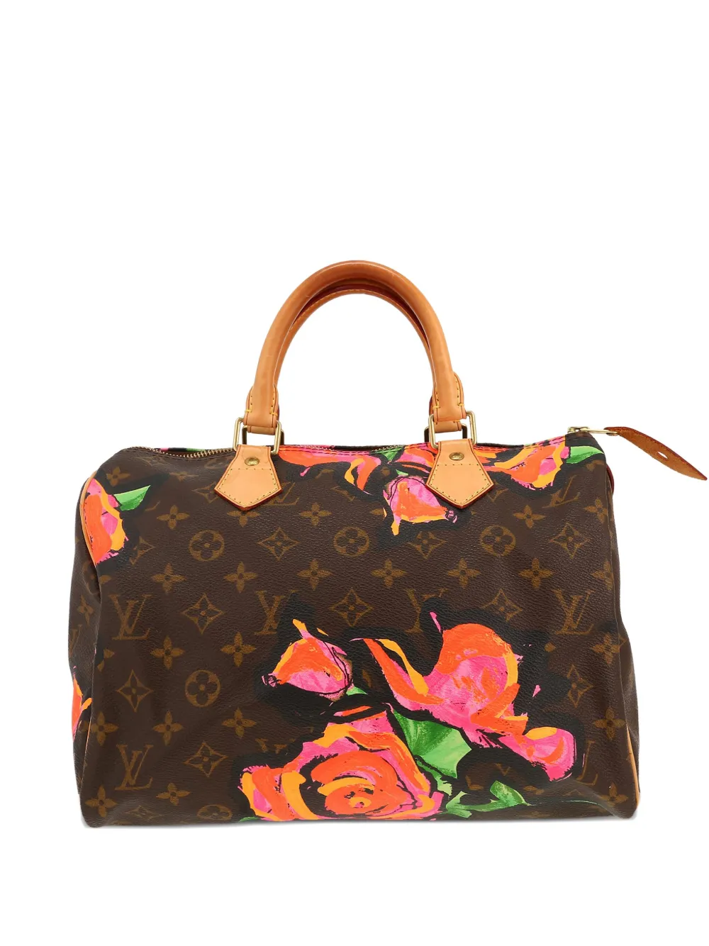 Louis Vuitton Pre-Owned 2009 Speedy monogram canvas tote bag - ブラウン Louis Vuitton Pre-Owned 2009 Speedy monogram canvas tote bag - ブラウン