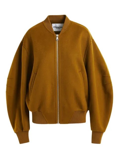 Essentiel Antwerp dropped-shoulder zip-front bomber jacket