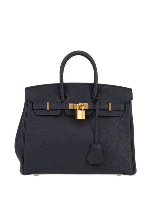 Hermès Pre-Owned Birkin 25 togo-leather tote bag