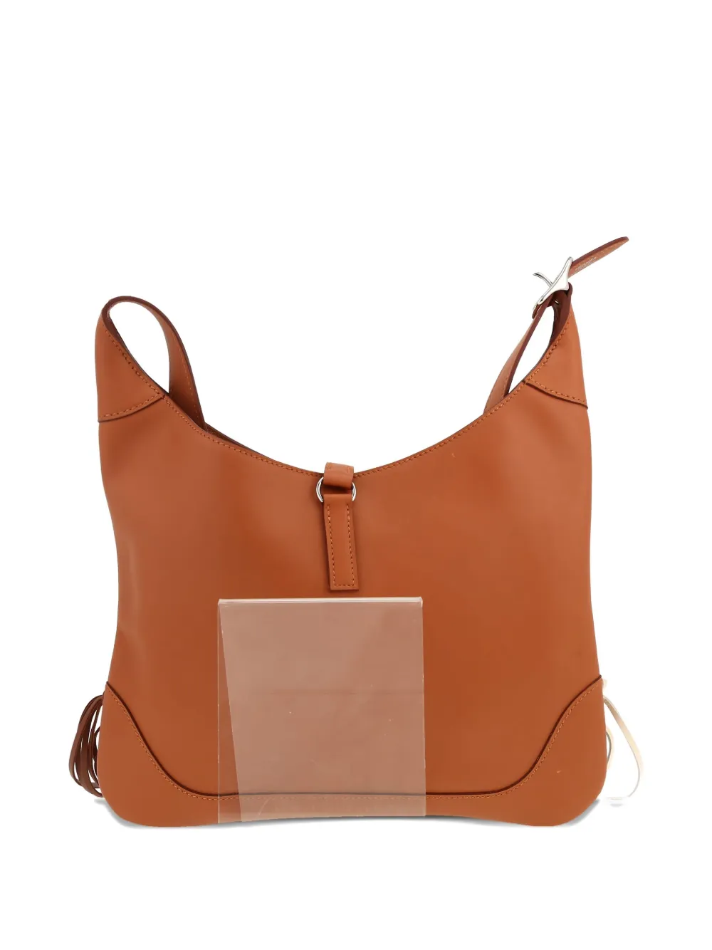 Pre-owned Hermes 2021 Anate Handbag In Brown