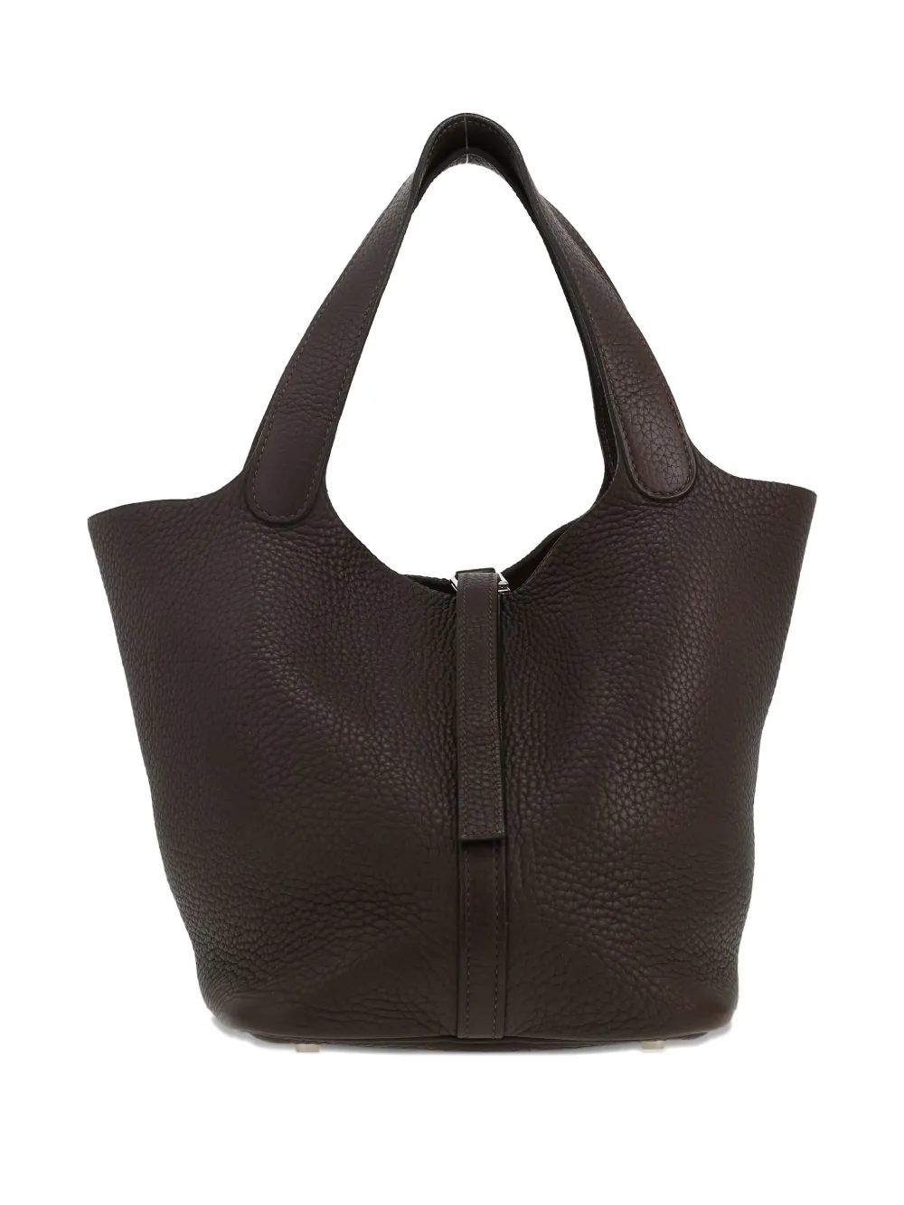 Hermès Pre-Owned Picotin 22 leather handbag - ブラウン Hermès Pre-Owned Picotin 22 leather handbag - ブラウン