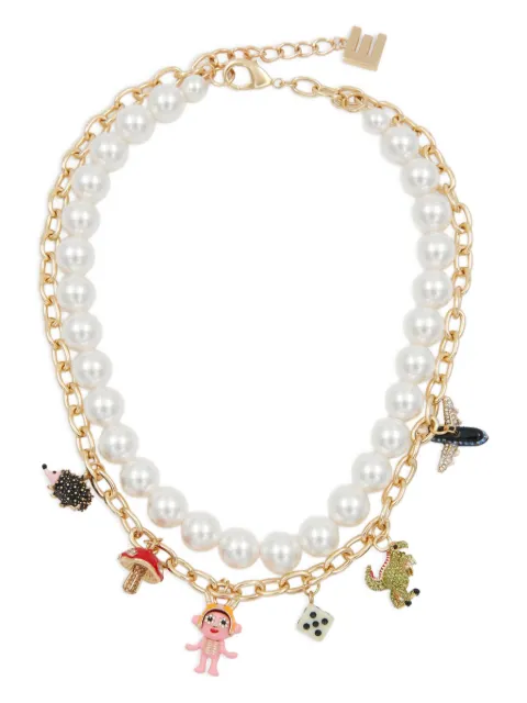 Essentiel Antwerp multiple-charms necklace