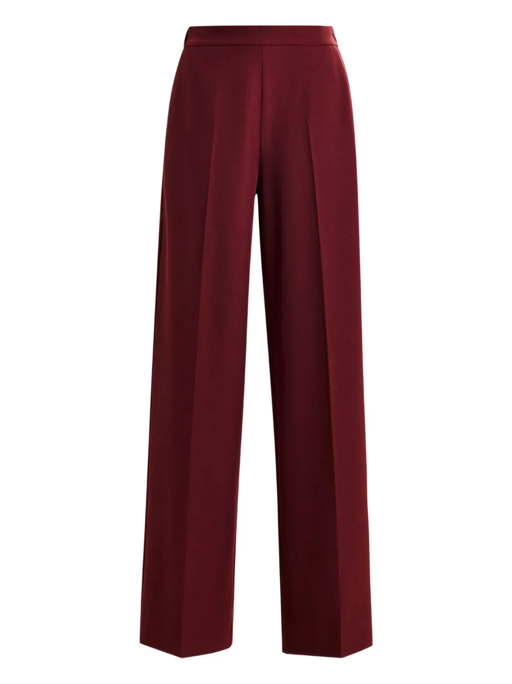 Essentiel Antwerp Izi Pressed-crease Trousers In Red