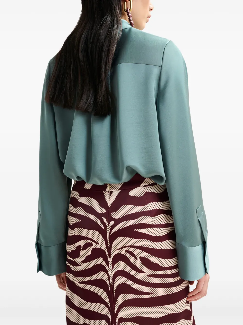 Essentiel Antwerp Long-sleeves Shirt In Green