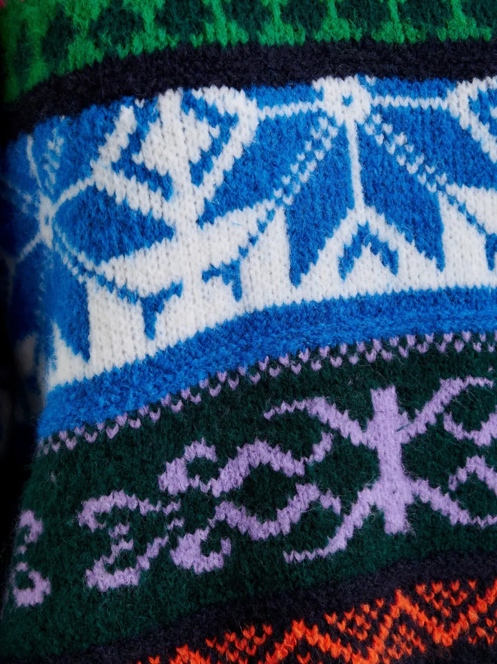 Essentiel Antwerp Geometric-pattern Sweater In Multi