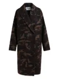 Essentiel Antwerp Imperfection double-breasted coat - Brown