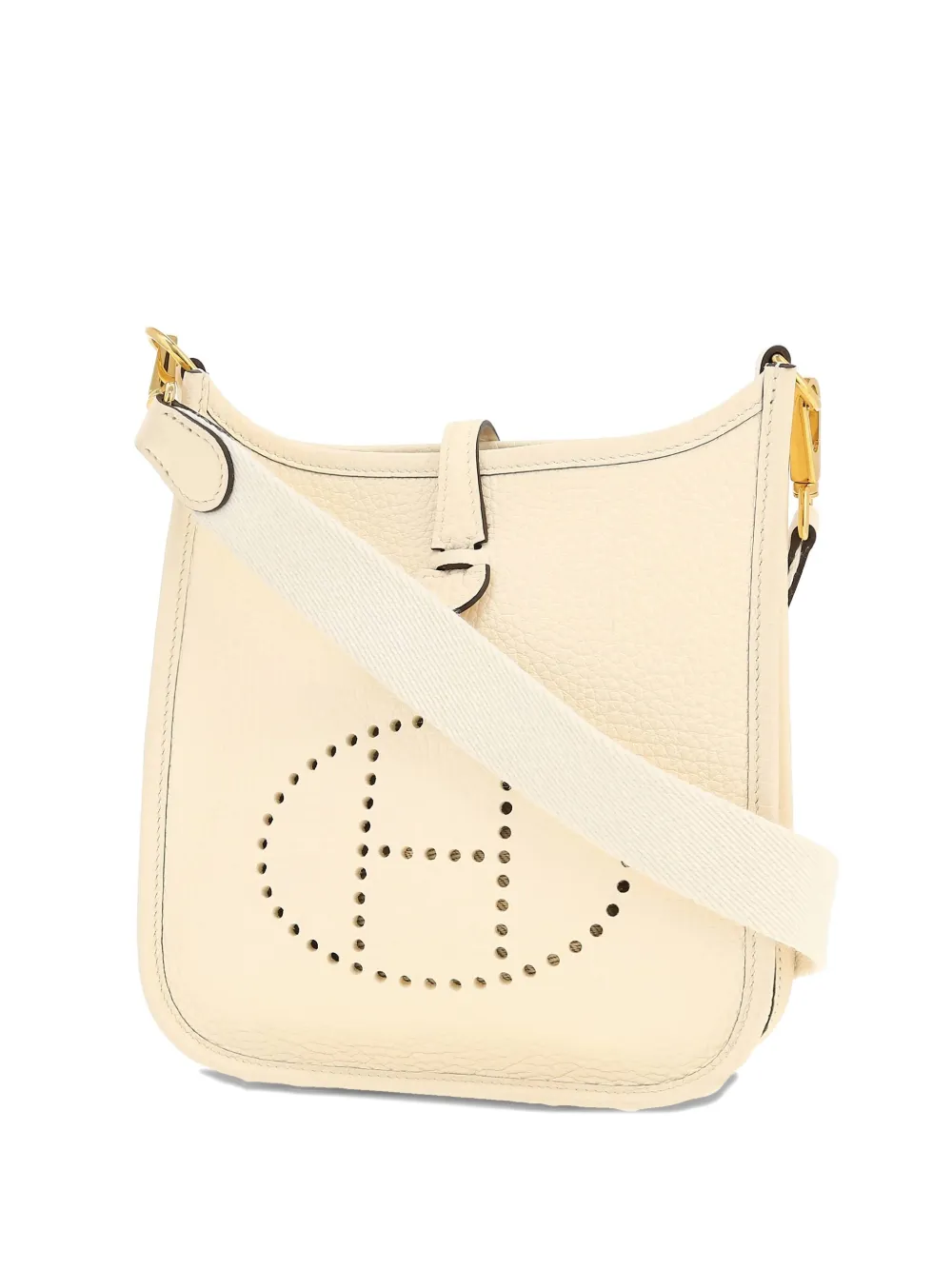 Hermès Pre-Owned mini Evelyne shoulder bag - ニュートラル Hermès Pre-Owned mini Evelyne shoulder bag - ニュートラル