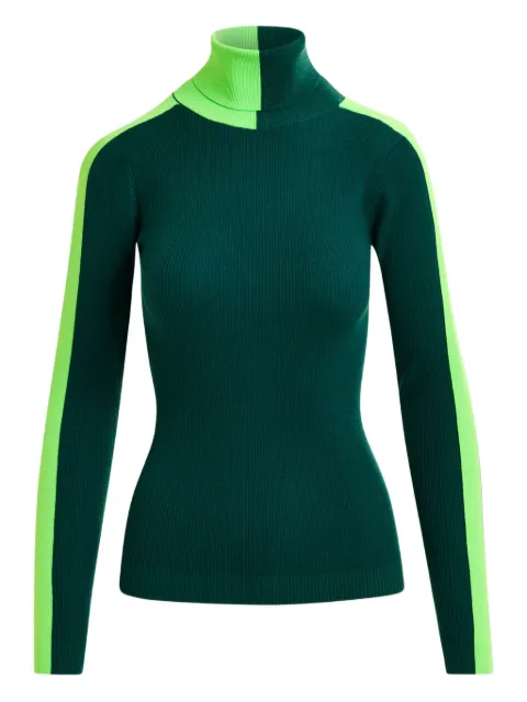 Essentiel Antwerp stripe-detail turtleneck sweater