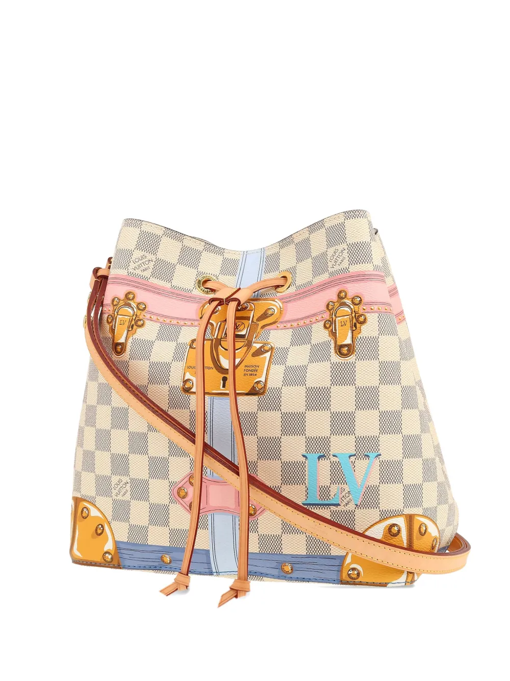 Louis Vuitton Pre-Owned Trunks Néo Noé handbag - ニュートラル Louis Vuitton Pre-Owned Trunks Néo Noé handbag - ニュートラル