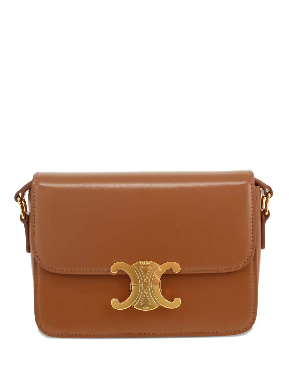 Céline Pre-Owned Triomphe Teen shoulder bag - ブラウン Céline Pre-Owned Triomphe Teen shoulder bag - ブラウン
