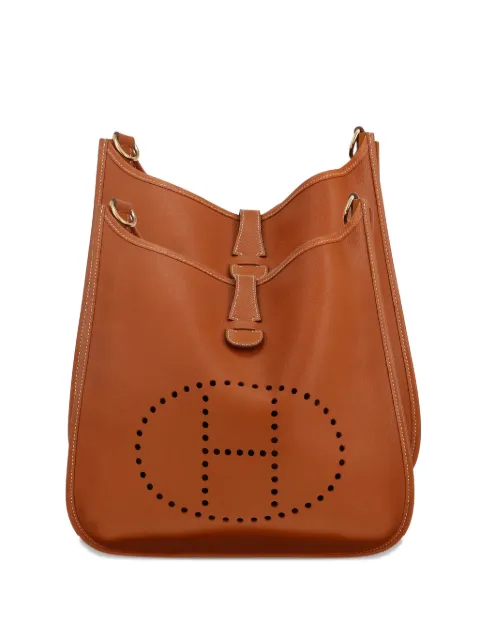 Hermès Pre-Owned 1998 Evelyne perforated-H shoulder bag