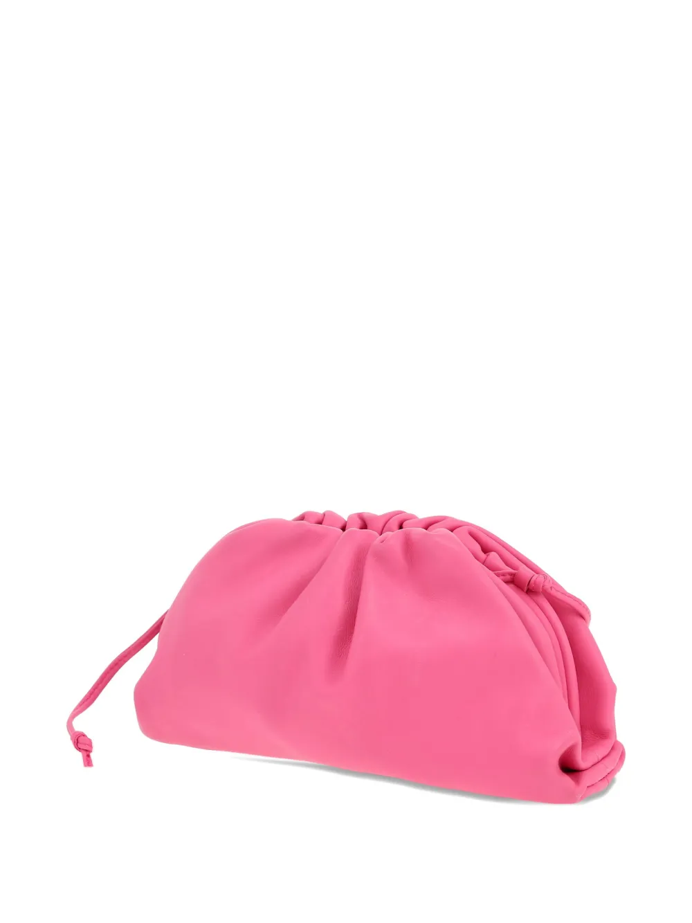 Pre-owned Bottega Veneta Leather Pouch Bag In Pink