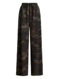 Essentiel Antwerp Itchy camouflage-textured trousers - Brown